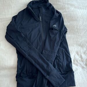 Black Alo running jacket